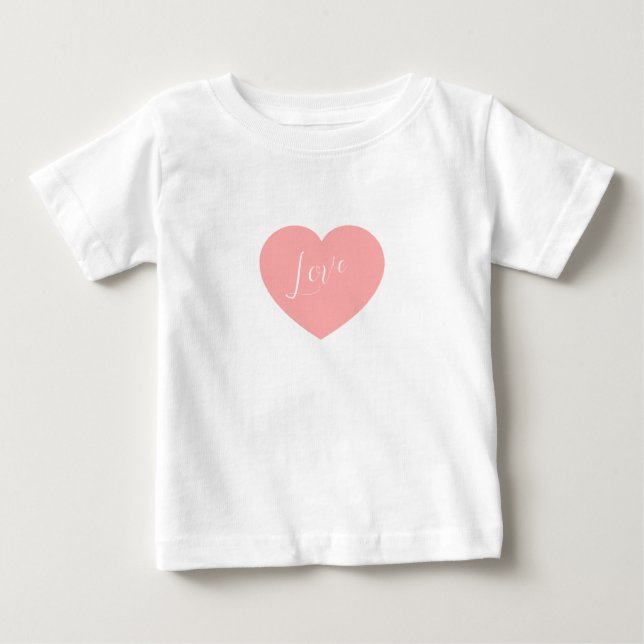 Vit babyprodukt  t shirt (Framsida)