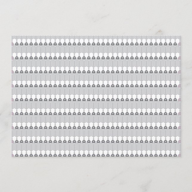 vit bakgrund med mönster i cirklar program (Framsida)