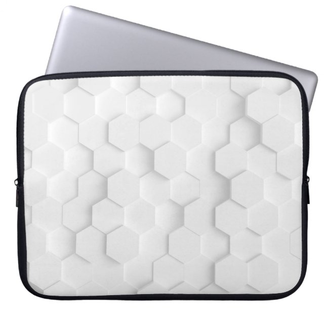 Vit bakgrund struktur. 3d illustration, 3d. laptop fodral (Framsidan)