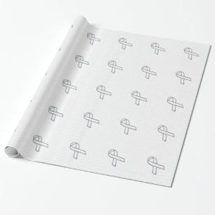 Vit bandupplevelse vid utskrift av Checkers Presentpapper
