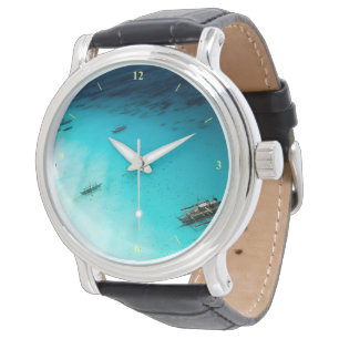 Vit Beach Armbandsur