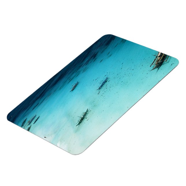 Vit Beach Magnet (Vänstra Sidan)