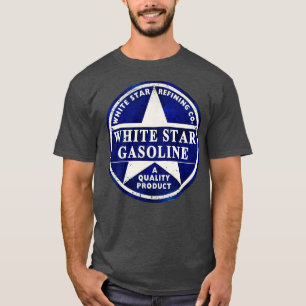 Vit bensin t shirt
