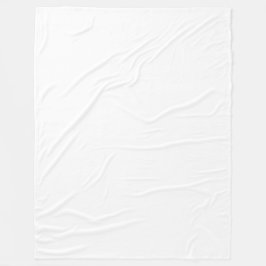 Vit bildskärm fleecefilt