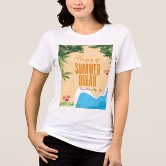 Vit blandad bok T-shirt. T Shirt