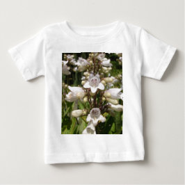 Vit blomma t-shirt
