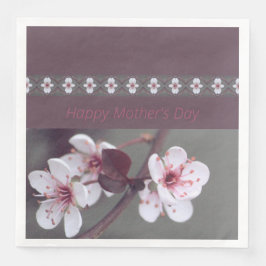 Vit Blommigt, Blommar Pappersservett