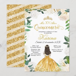 Vit Blommigt, inbjudan till Mexikanska Guld Quince