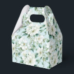 Vit blomsterfestlig presentbox för godsaker presentaskar<br><div class="desc">Presentförpackningen visas med ett vackert vitt blommigt tryck. 
Anpassa denna vara eller köp som den är.
Tips: Lägg bara till dina fantastiska godsaker och lägg till lite festlig band.



Licensierad bild</div>