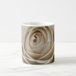 Vit blöt ro är nära design kaffemugg