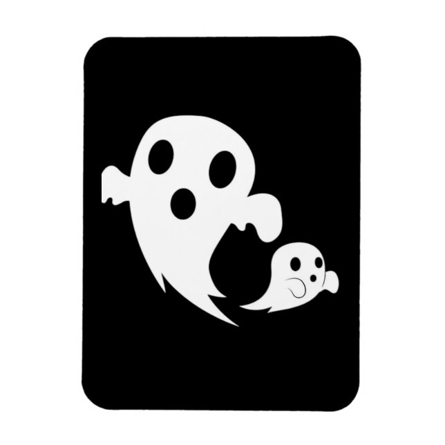 Vit Boo  Magnet (Vertikal)