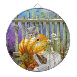 Vit Borttappad i Pumpkin Patch är en kollage Piltavla