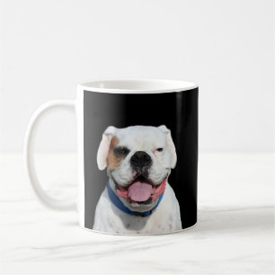 Vit Boxer mugg