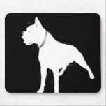 Vit boxermunsepad musmatta<br><div class="desc">Vit boxermunsepad</div>