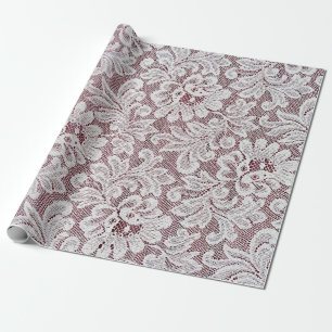 Vit bra elegance snöre struktur med sömlös bea presentpapper