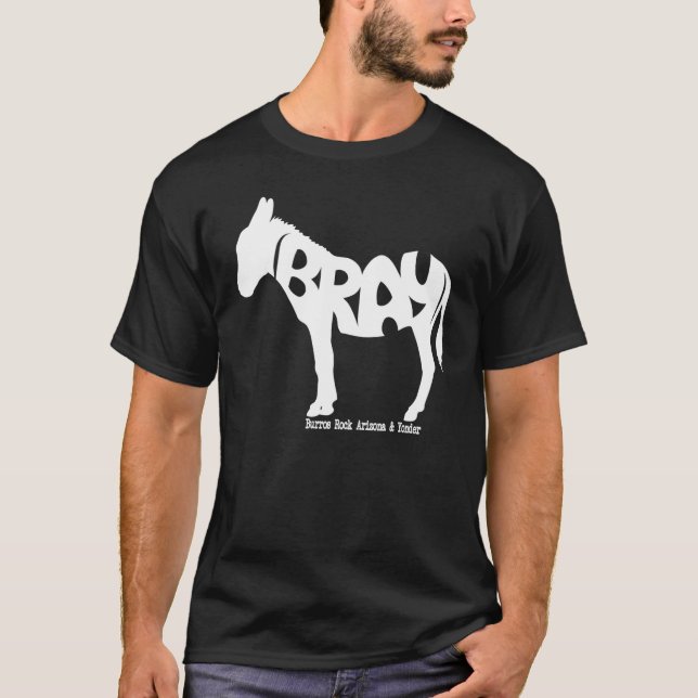 Vit BRAY Burro Boxy T Shirt (Framsida)