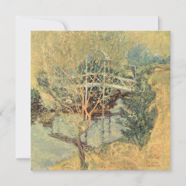 Vit bro av Twachtman, Vintage Impressionism (Framsida)