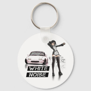 Vit brus MX5 Miata Nyckelring