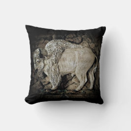 "Vit Buffel" original konst Kudde