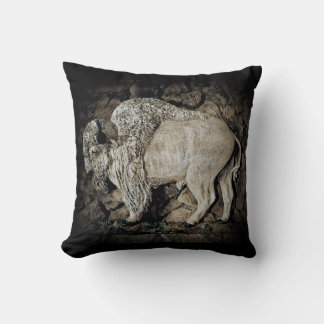 "Vit Buffel" original konst Kudde