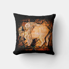 "Vit Buffel" original konst Kudde