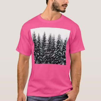 Vit Bunch Misty Moody Foggy Milky Winter Wo T Shirt