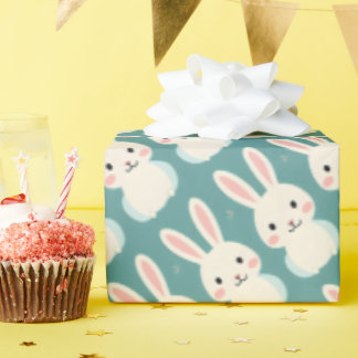 Vit bunt presentpapper