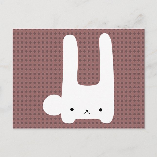 vit bunt vykort (Framsida)