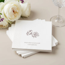 Vit & Burgunder | Elegant Blommig Bröllop