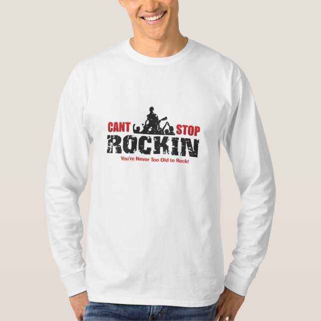 Vit - Cant stopp Rockin Tee (Framsida)