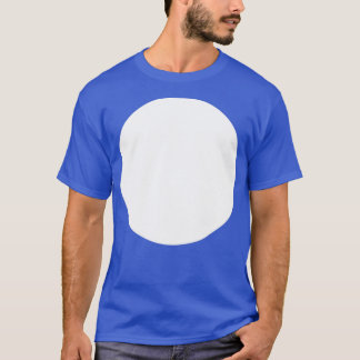 Vit cirkel t shirt