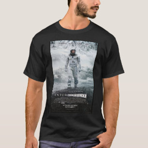 &Vit citat;INTERSTELLAR&Q; T Shirt