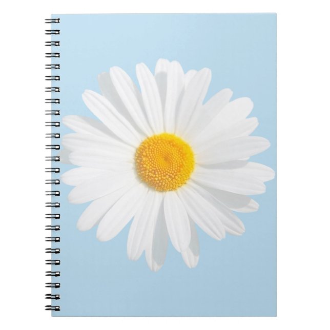 vit daisy anteckningsbok (Framsidan)