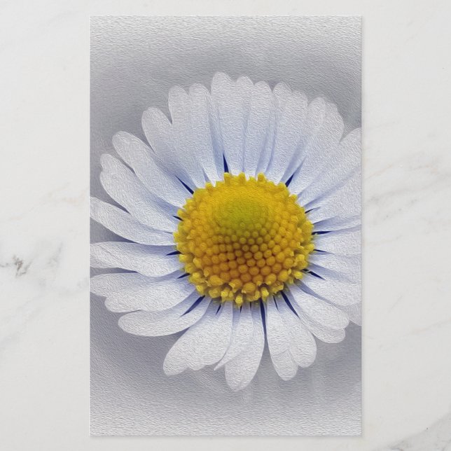 vit daisy brevpapper (Framsida)