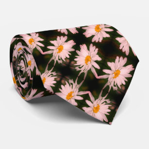 Vit Daisy Flower Abstrakt Mönster Slips