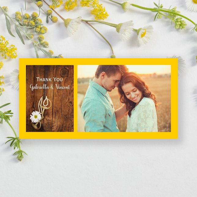 Vit Daisy Horse Bit Westerna Bröllop Tack Kort (Skapare uppladdad)