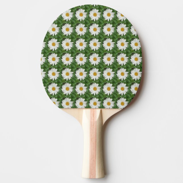 Vit Daisy Pingisracket (Framsidan)