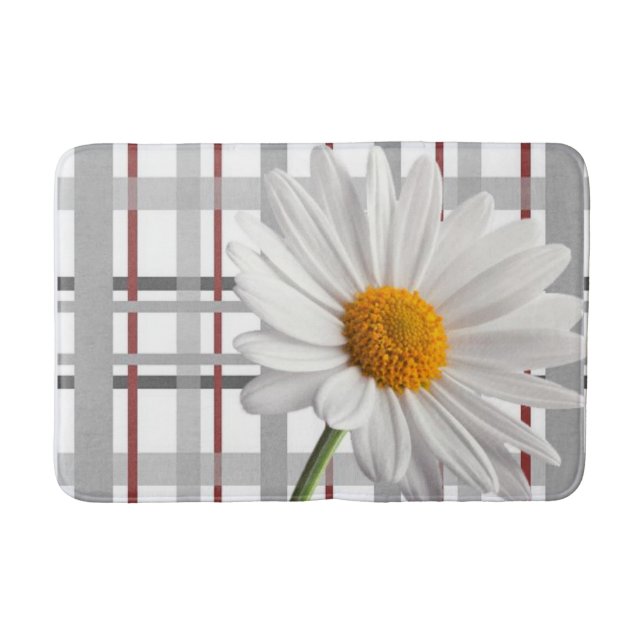 Vit Daisy Play Bathroom Bath Mat Badrumsmatta (Framsidan)