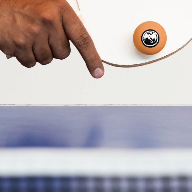 Vit Dragon orange 3 stjärna ping Pong boll (Paddla)