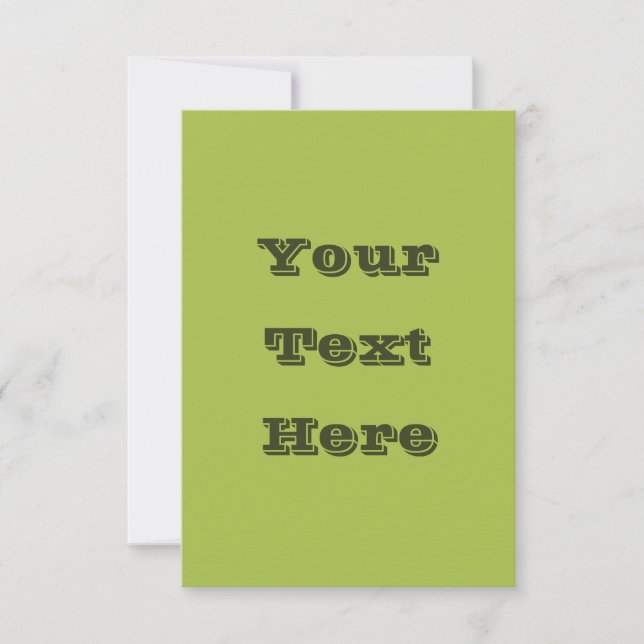 Vit druva Grönt Vår Säsongssäsong i Färg Kort (Framsida)