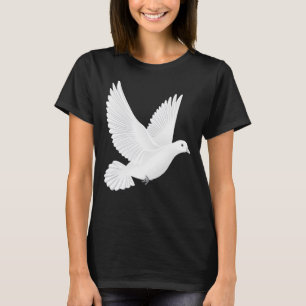 Vit duk t shirt