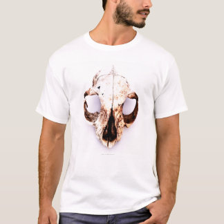 Vit EKORRESKALLEt-skjorta Tee Shirt