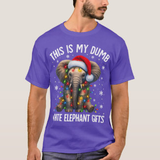 Vit Elefant För Pyjamas Under 15 20 - klassiker 2 T Shirt