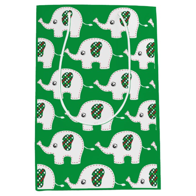 Vit elefantpåse (Framsidan)