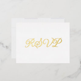 Vit Elegant Co- Starring Foil OSA kort