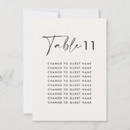 Vit elegant, modernt sittdiagram för bröllop bord