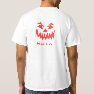 Vit estetisk t-shirt med minimalistisk design