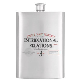 "Vit etikett" Whiskey & IR-teorikolv Fickplunta