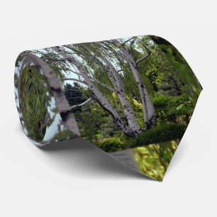 Vit fågel i Enchanted Lush Forest Slips
