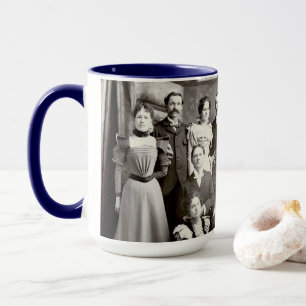 Vit familj 1897 mugg